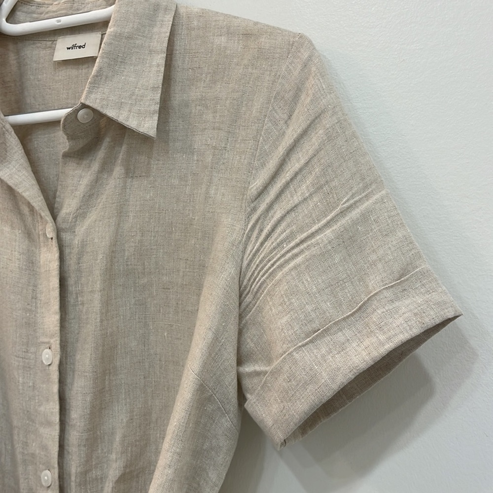 SOLD- Aritzia Eleta Linen dress - Picture 8 of 12
